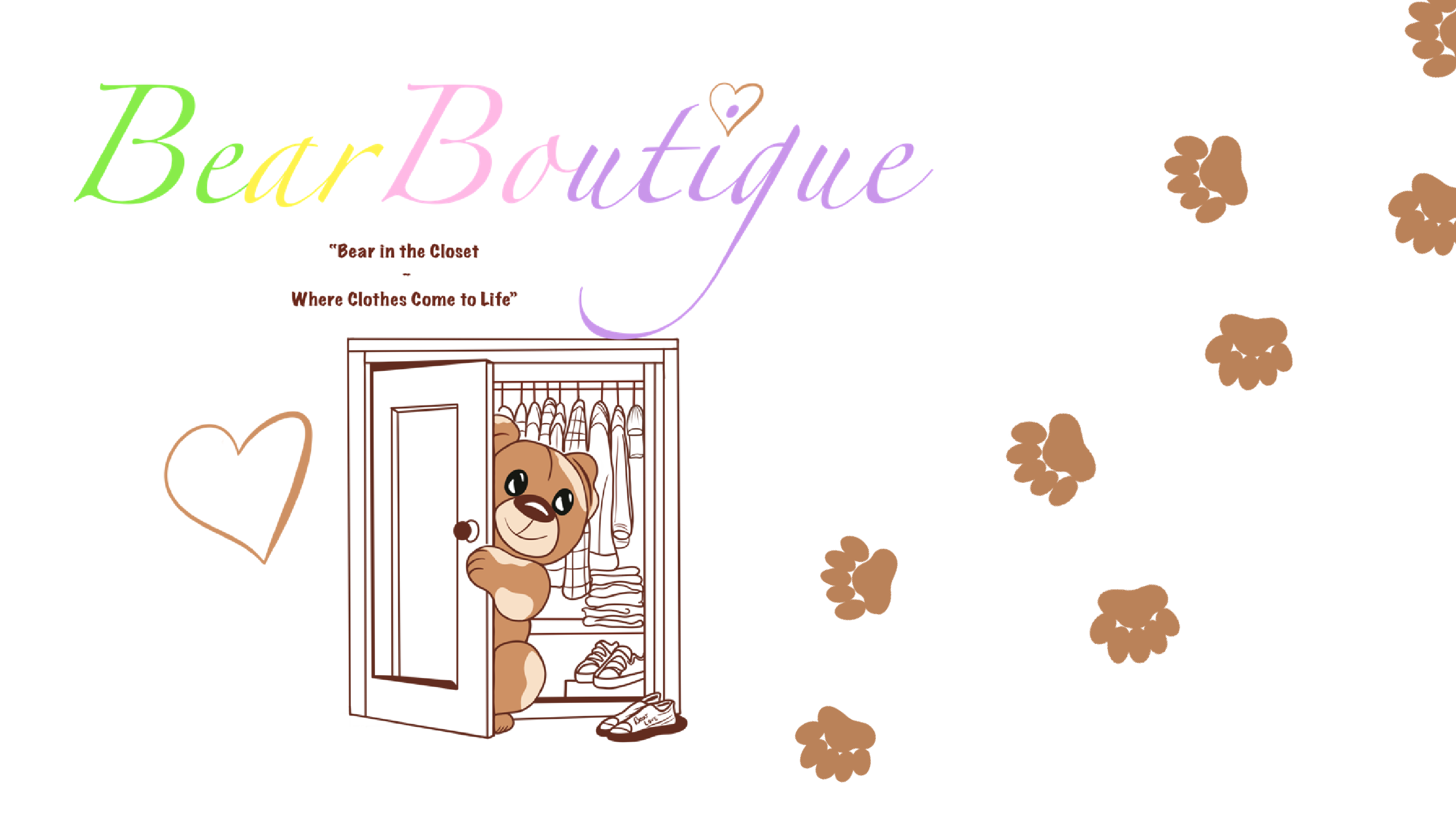 Bear Boutique header